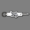Key Clip W/ Key Ring & Goldfish Key Tag